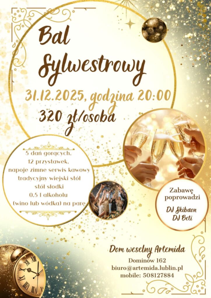 ARTEMIDA_Sylwester2025_plakat
