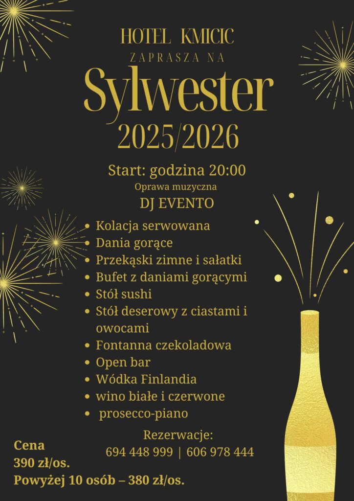 Hotel-Kmicic_Sylwester2025_plakat